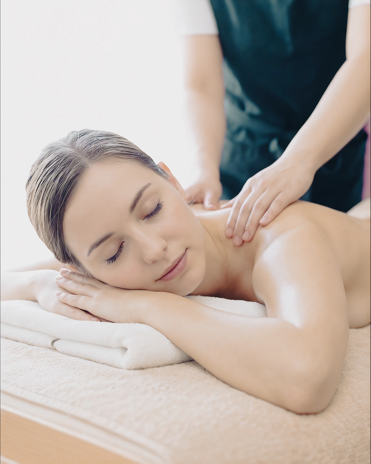 Relaxing oil massage in a private room at Oriest Kyoto